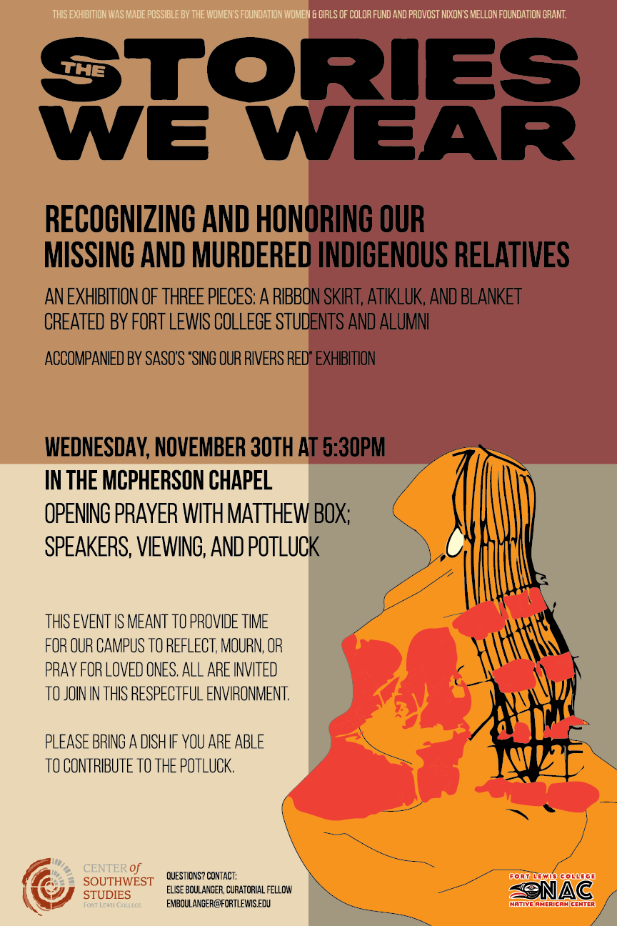 *The Stories We Wear*\ *recognizing and honoring our Missing and Murdered Indigenous Relatives*
